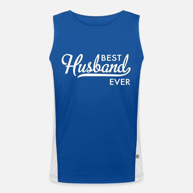 Ehemann Funktionelles Kontrast-Tank Top für Männer 