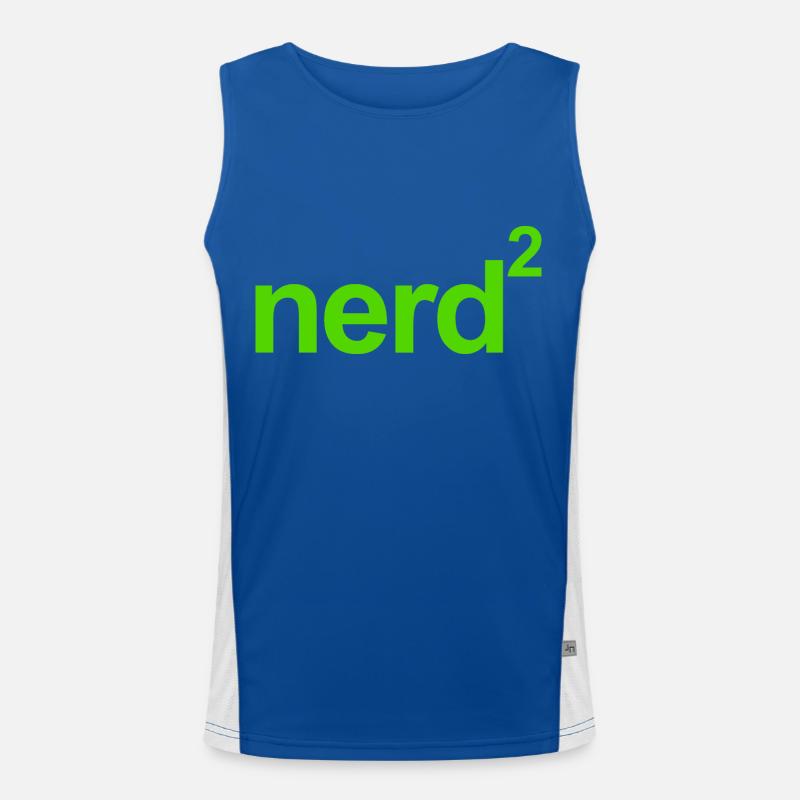 Nerd 2 Men's Functional Contrast Tank Top 