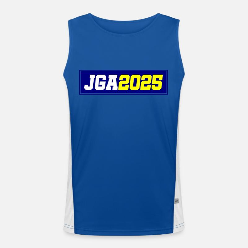 Jga 2025 Funktionelles Kontrast-Tank Top für Männer 