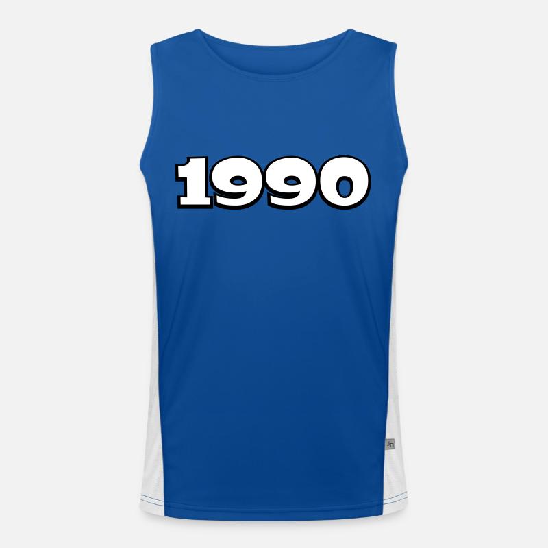 Année de naissance 1990 Débardeur respirant contrasté Homme 
