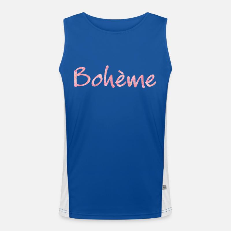 Bohème Débardeur respirant contrasté Homme 