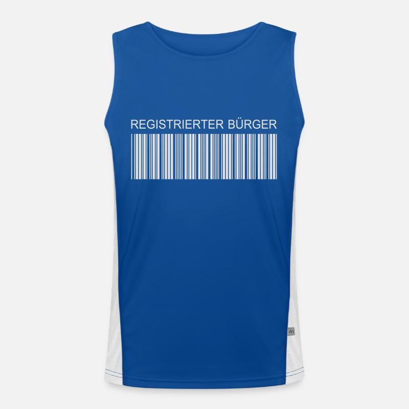 Registered Citizens Men's Functional Contrast Tank Top 