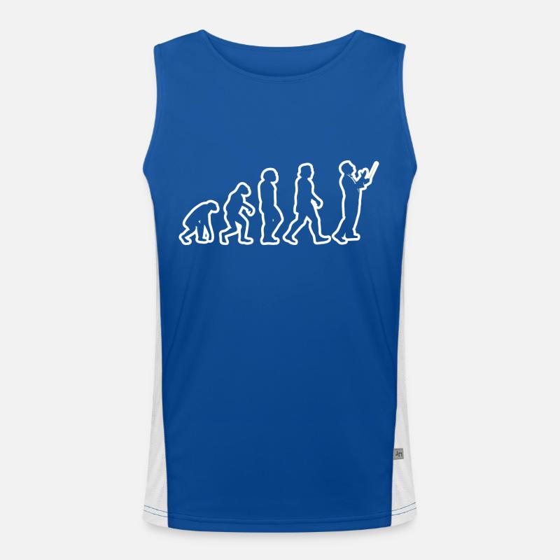 Dirigenten Geschenk Dirigent Musik Dirigieren - Funktionelles Kontrast-Tank Top für Männer  - Royal/Weiß