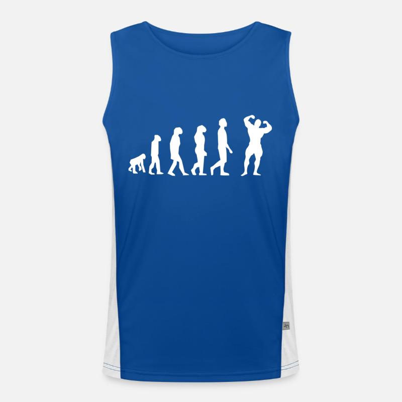Bodybuilding Evolution Funktionelles Kontrast-Tank Top für Männer 