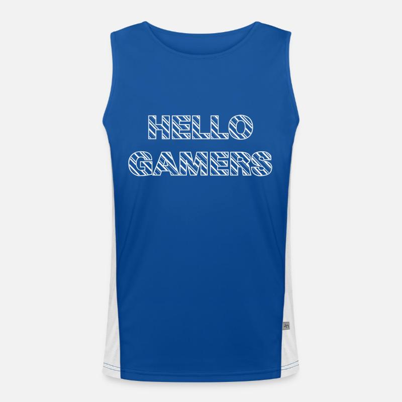 Jeu PC de jeu Débardeur respirant contrasté Homme 