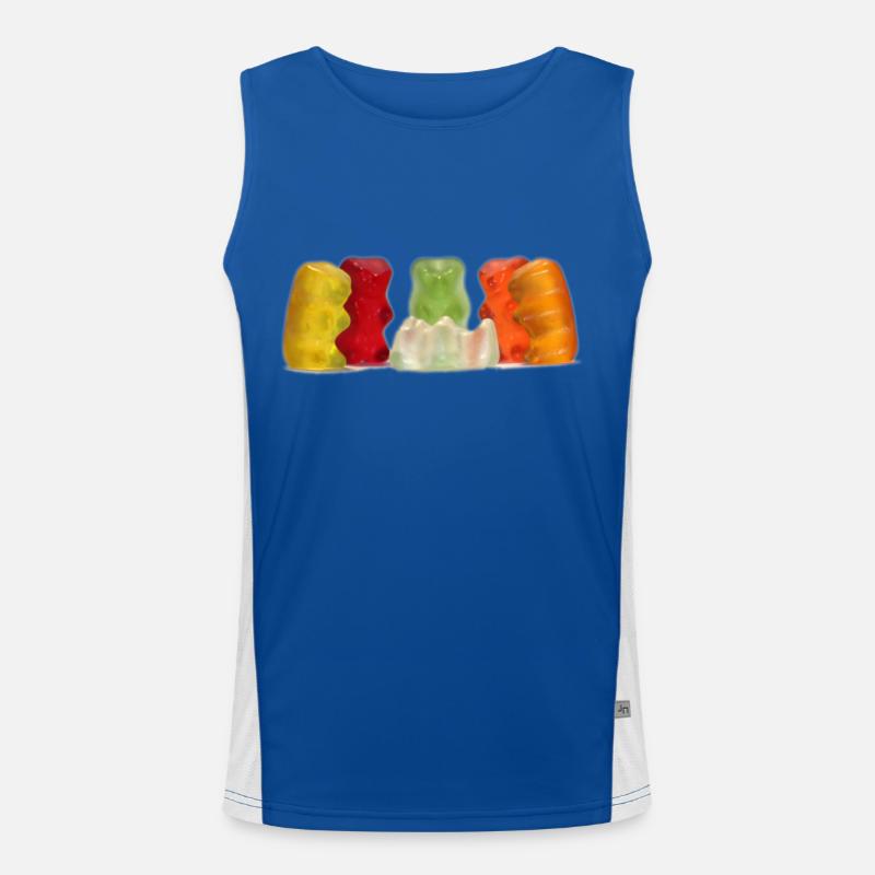 Das Ritual #2 Funktionelles Kontrast-Tank Top für Männer 