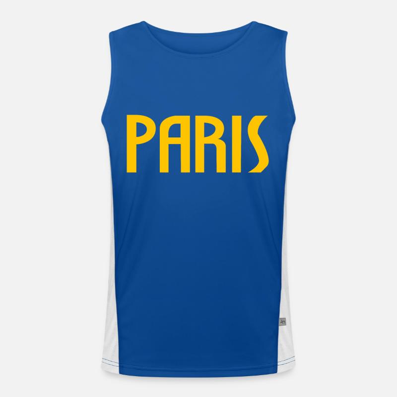Paris Débardeur respirant contrasté Homme 