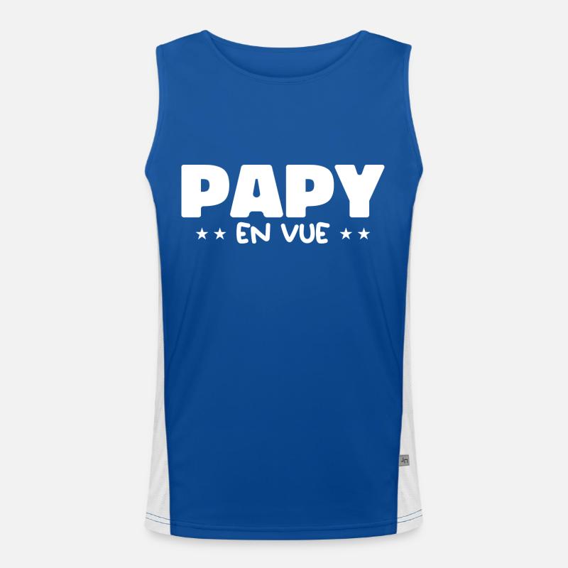 Papy En Vue Débardeur respirant contrasté Homme 