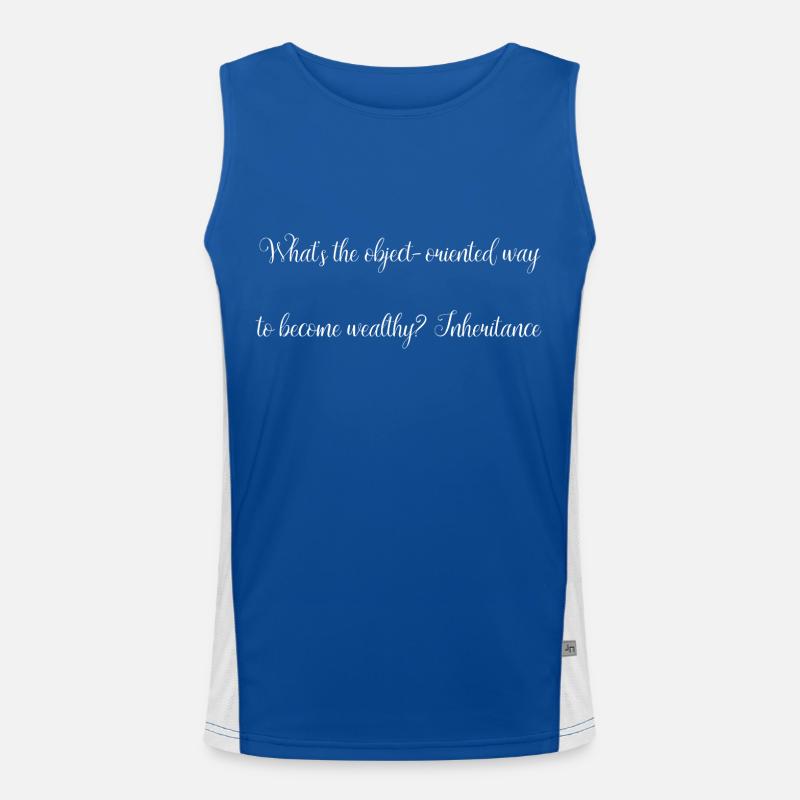 health informatics specialist c plus plus fun Funktionelles Kontrast-Tank Top für Männer 