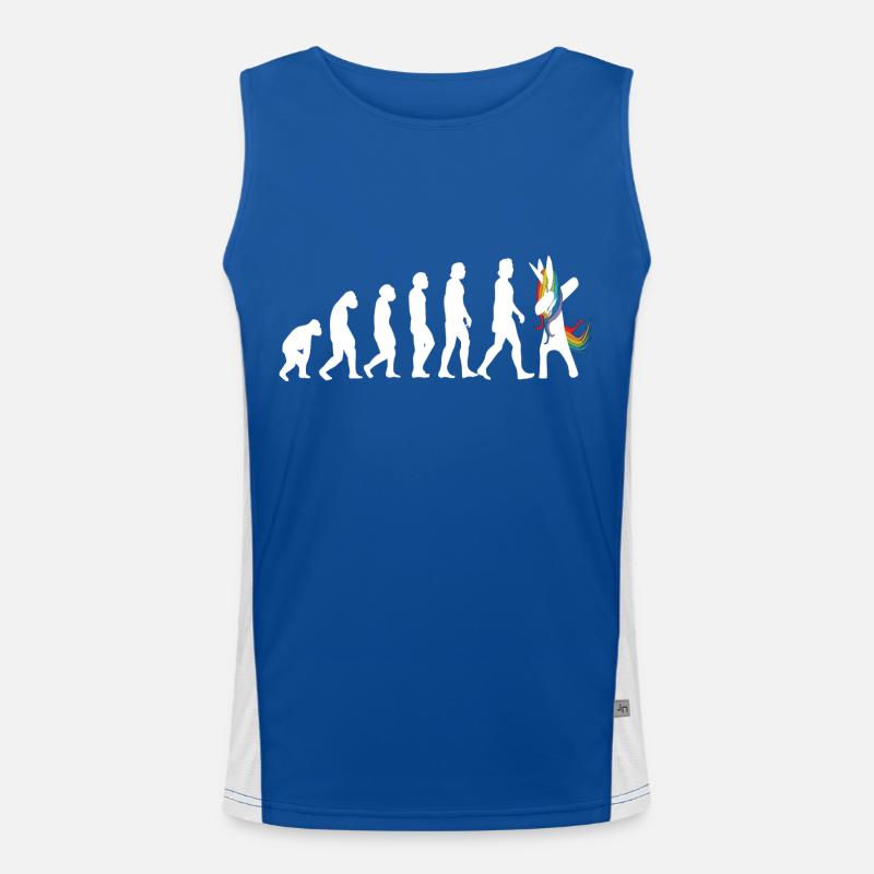 Evolution Unicorn c’est l’histoire Débardeur respirant contrasté Homme 