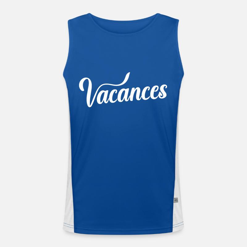 Vacances Débardeur respirant contrasté Homme 