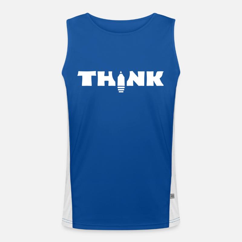 Think Men's Functional Contrast Tank Top 
