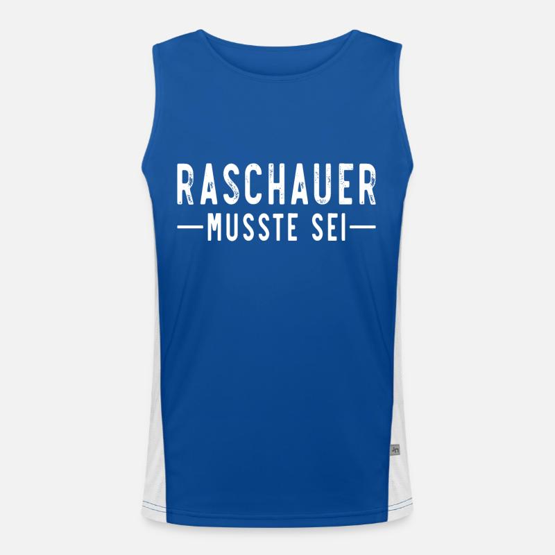 Raschauer musste sei Funktionelles Kontrast-Tank Top für Männer 