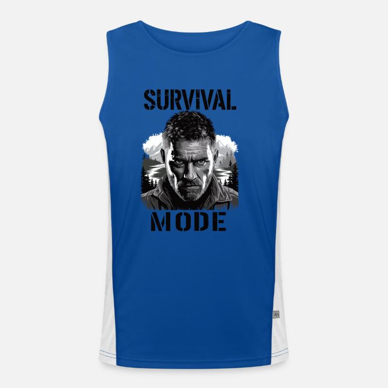Survival Mode Men's Functional Contrast Tank Top 