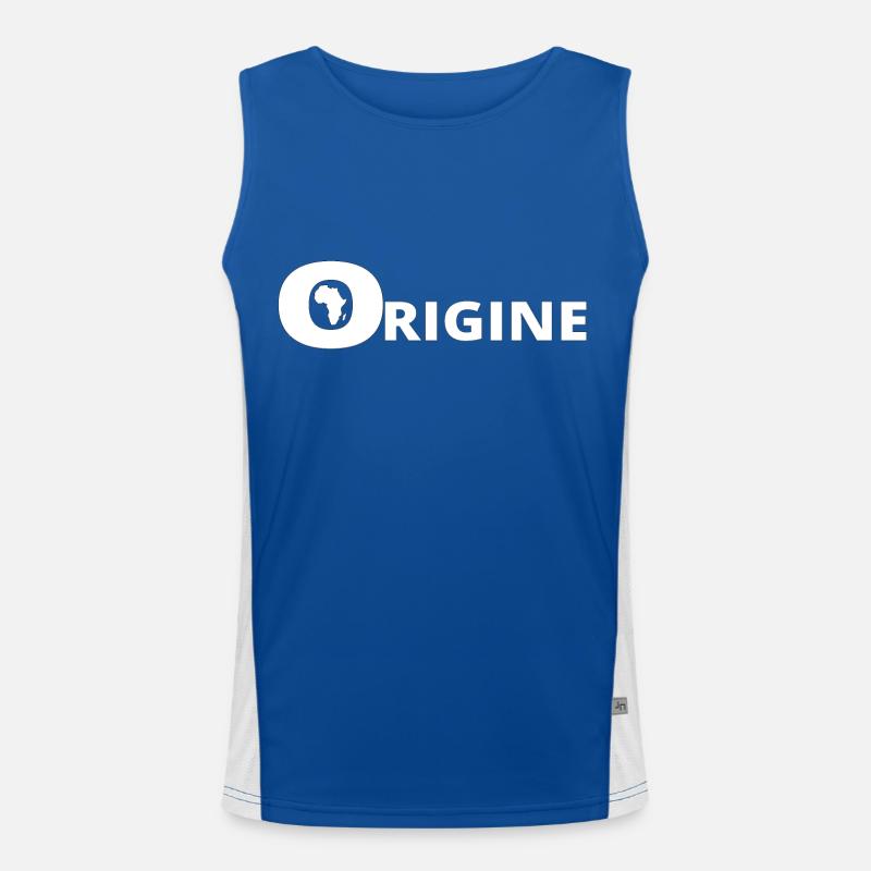 ORIGIN AFRICA Men's Functional Contrast Tank Top 