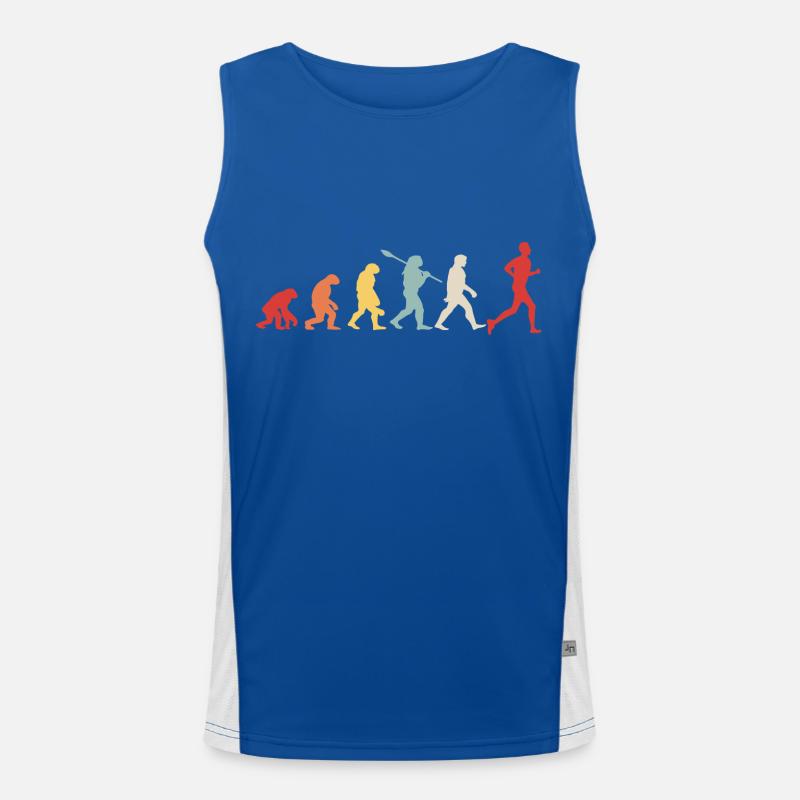 Evolution du marathon Débardeur respirant contrasté Homme 
