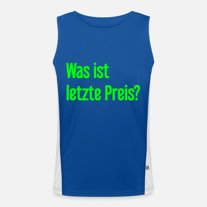 What is last price? Men's Functional Contrast Tank Top 