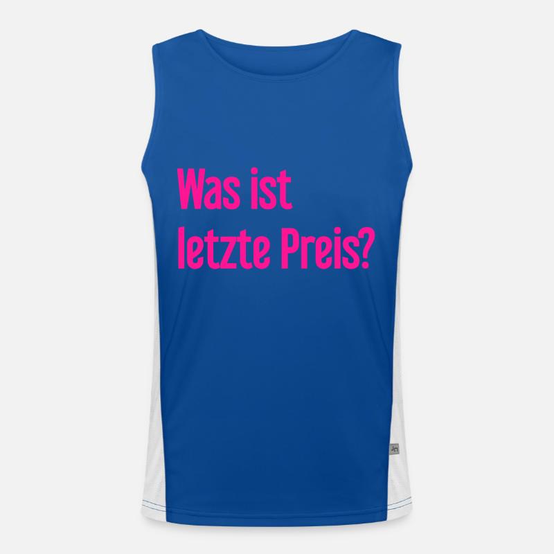 What is last price? Men's Functional Contrast Tank Top 