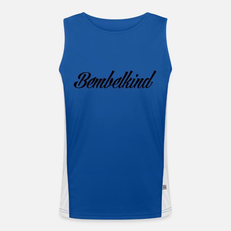Bembelkind #FrankfurtOriginal Débardeur respirant contrasté Homme 