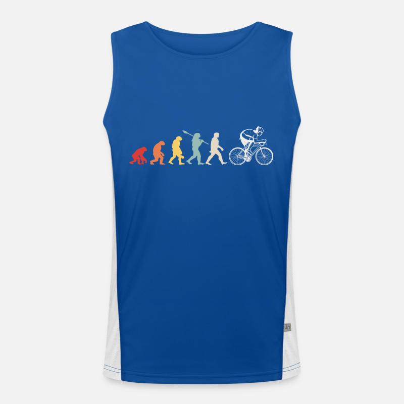 Evolution du cyclisme Débardeur respirant contrasté Homme 