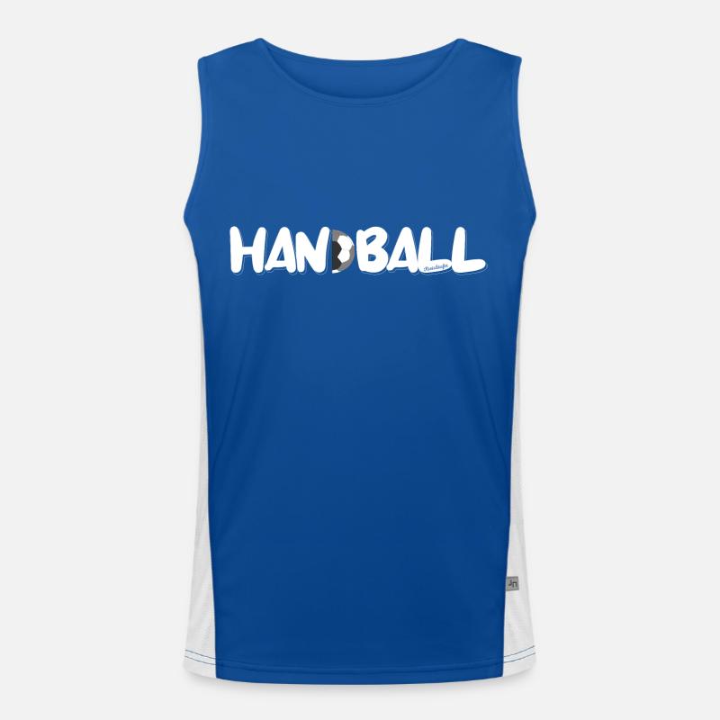 Handball - Kreisläufer Funktionelles Kontrast-Tank Top für Männer 