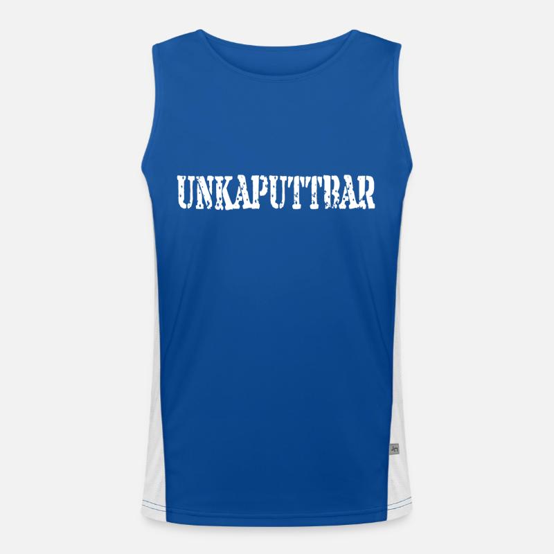 UNKAPUTTBAR Funktionelles Kontrast-Tank Top für Männer 