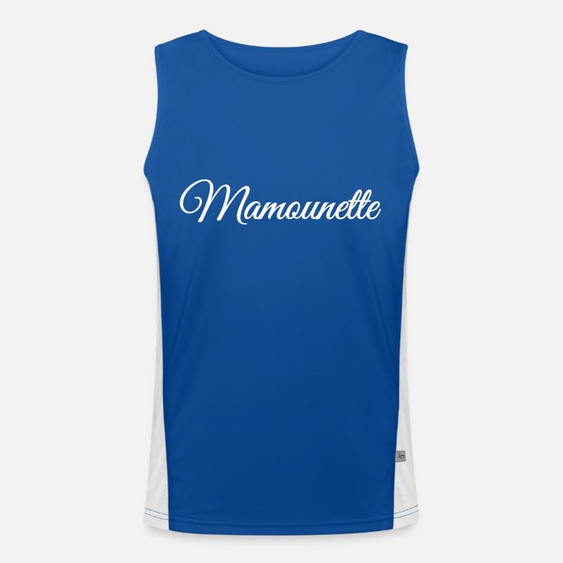 Mamounette Débardeur respirant contrasté Homme 