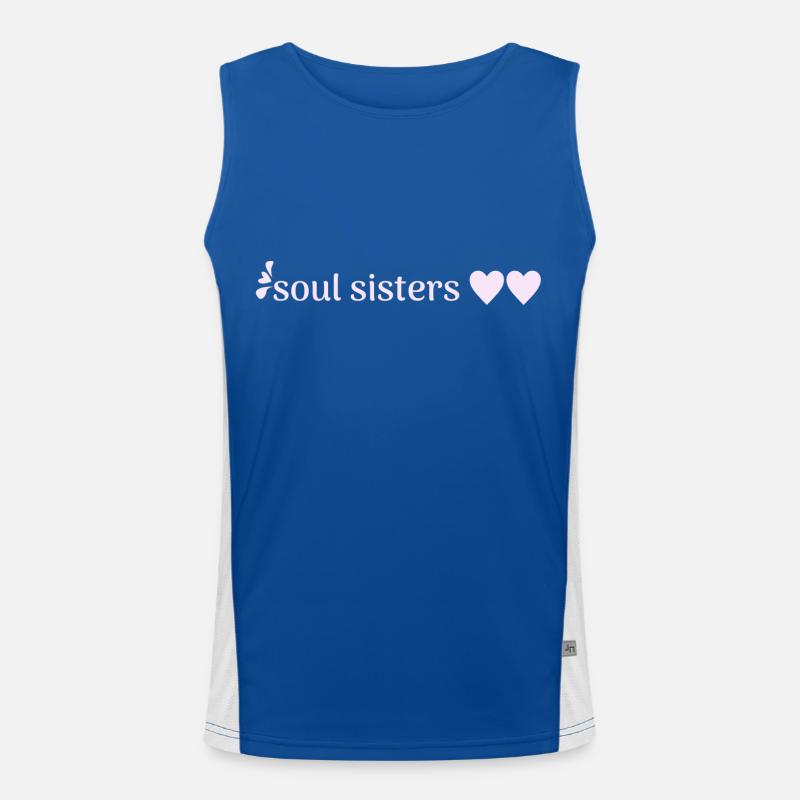 freunde Funktionelles Kontrast-Tank Top für Männer 