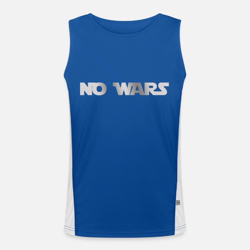 NO WARS Débardeur respirant contrasté Homme 