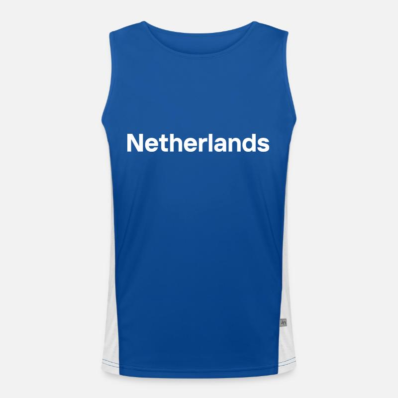 Netherlands Men's Functional Contrast Tank Top 