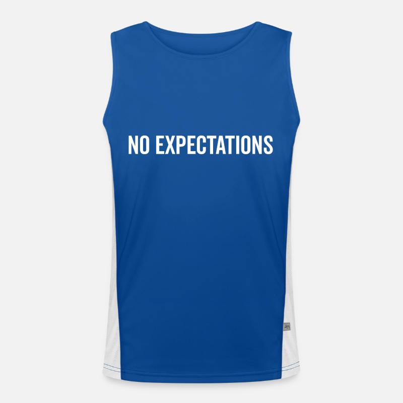 No Expectations Men's Functional Contrast Tank Top 