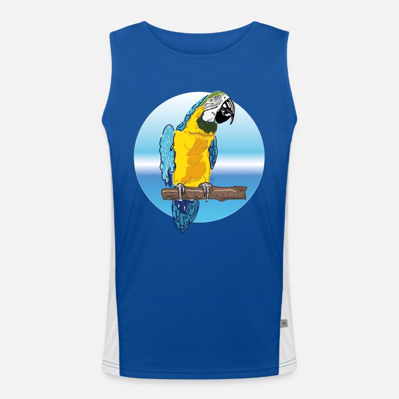 parrot Men's Functional Contrast Tank Top 