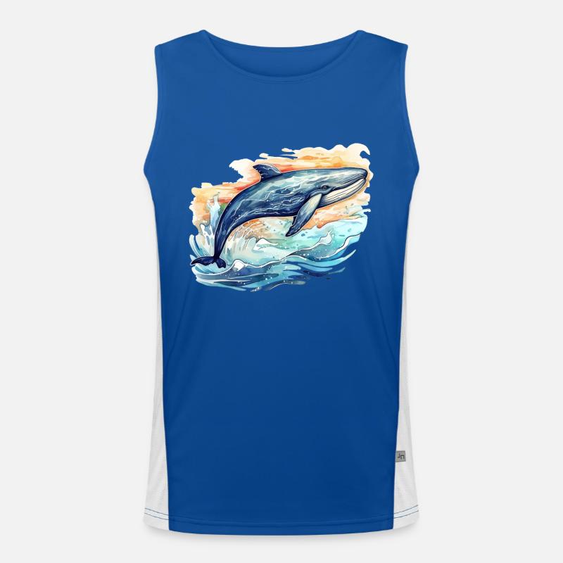 Baleine Débardeur respirant contrasté Homme 