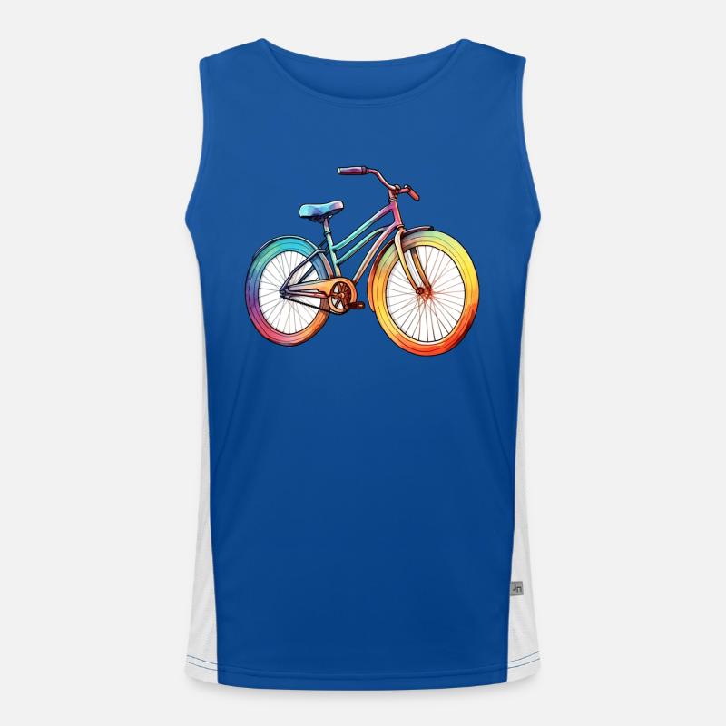 Bicyclette Débardeur respirant contrasté Homme 