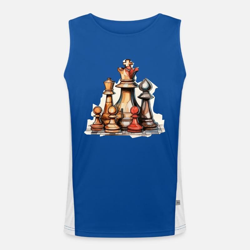 Chess Men's Functional Contrast Tank Top 