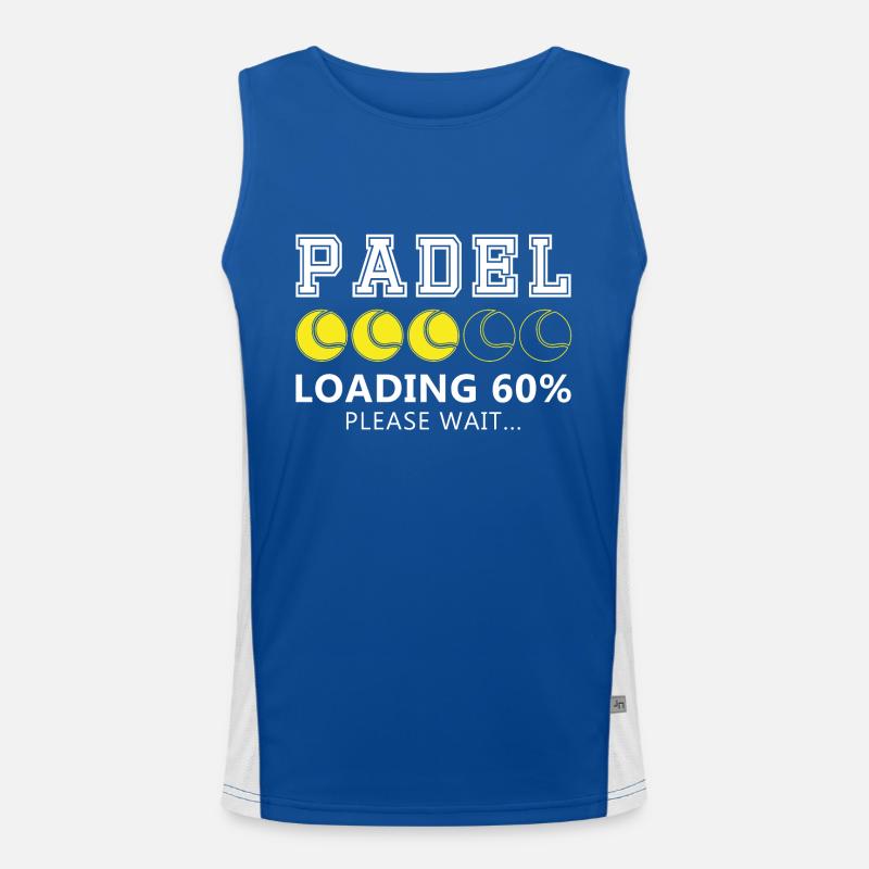 Padel Loading Men's Functional Contrast Tank Top 