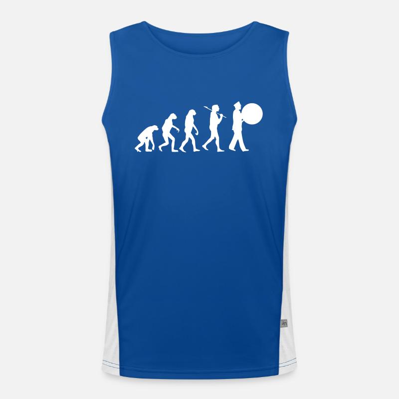 Fanfare de la grosse caisse Evolution Débardeur respirant contrasté Homme 