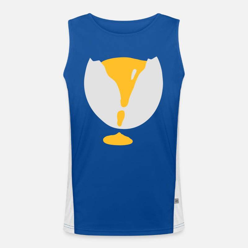 Raw Egg - V2 Men's Functional Contrast Tank Top 