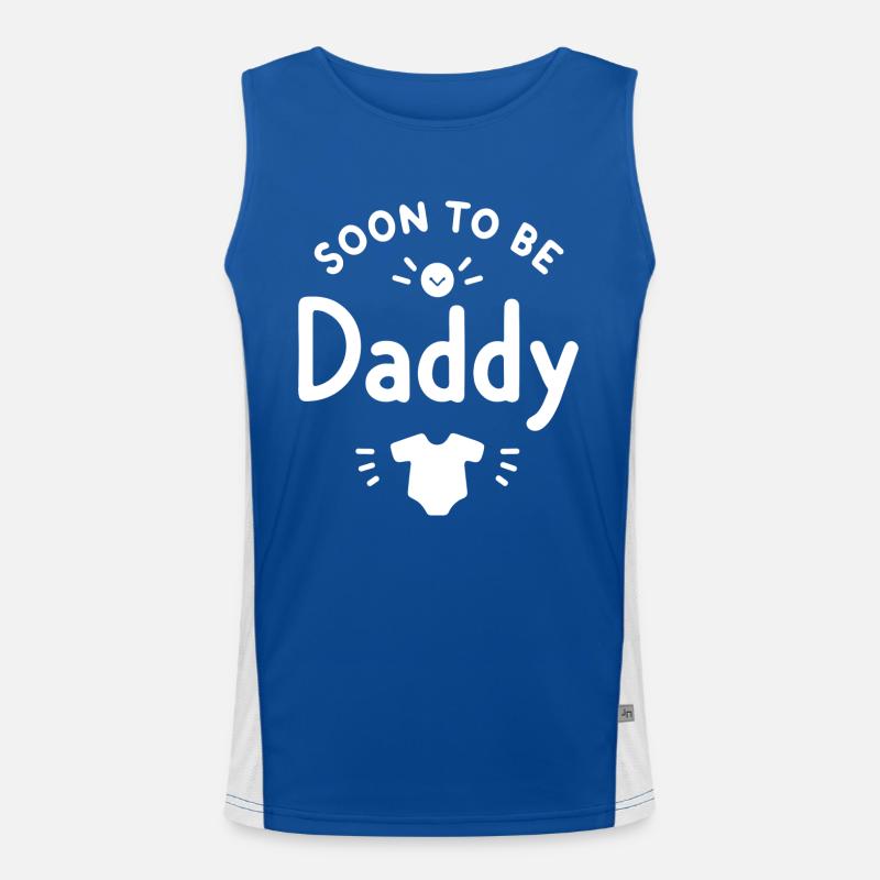 Bientôt papa Débardeur respirant contrasté Homme 