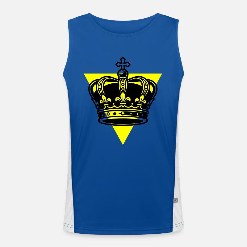 Crown Men's Functional Contrast Tank Top 