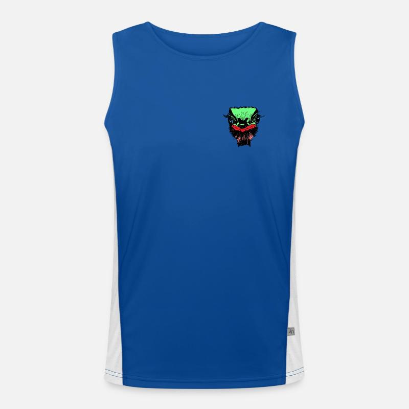 Dont stick your head in the sand Men's Functional Contrast Tank Top 