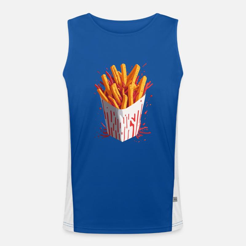 Explosive Chips Men's Functional Contrast Tank Top 
