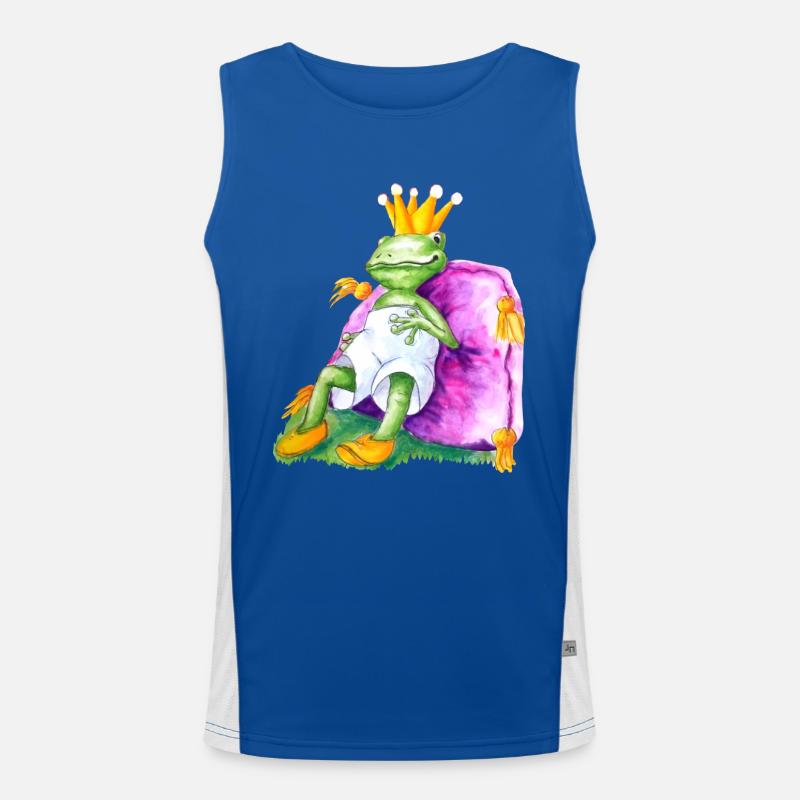 Frog King Men's Functional Contrast Tank Top 