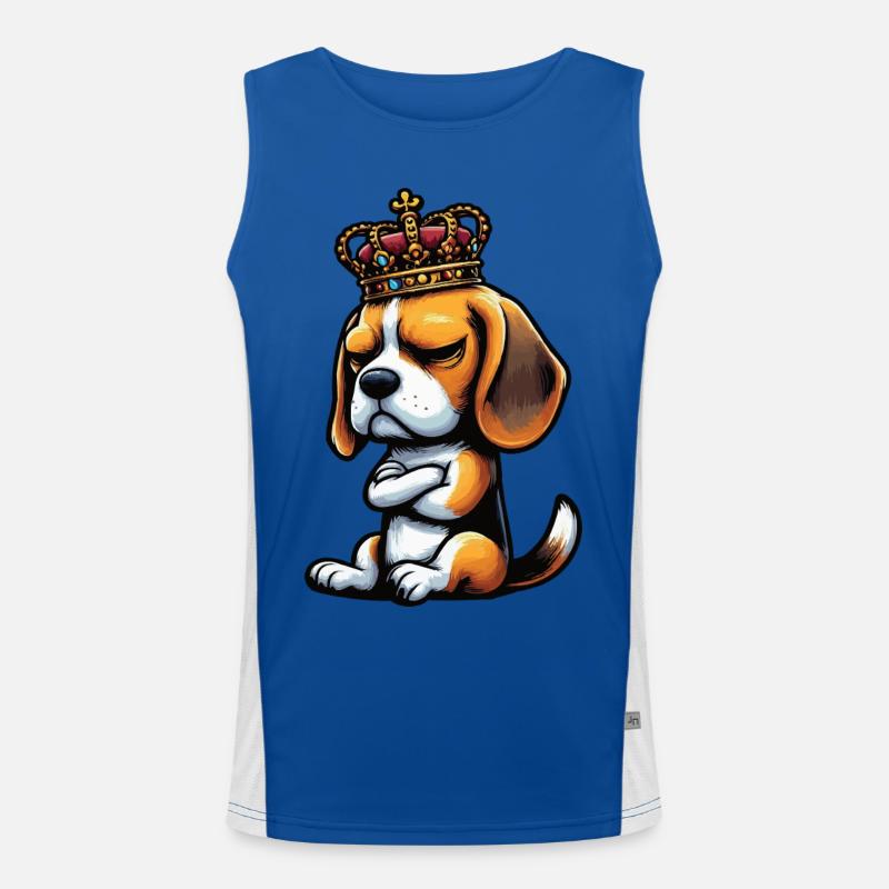 Beagle Beaglebesitzer Beaglehalter beaglehund Funktionelles Kontrast-Tank Top für Männer 