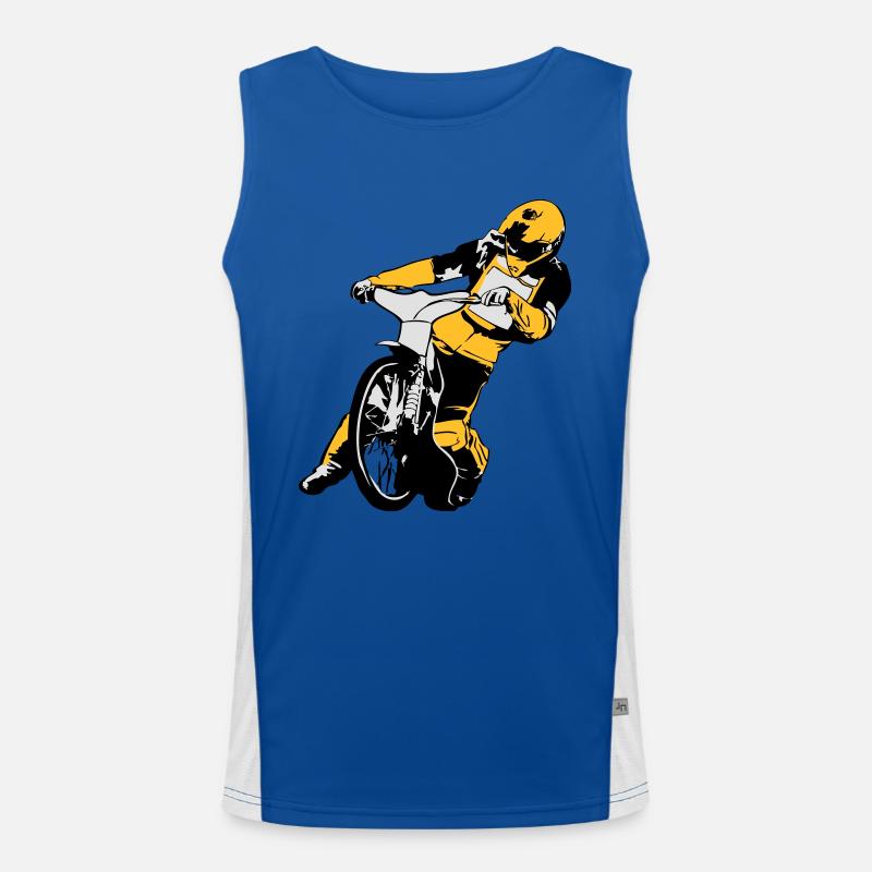 Speedway Racing Men's Functional Contrast Tank Top 