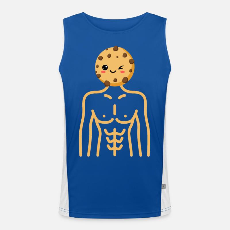 Half man half biscuit Men's Functional Contrast Tank Top 