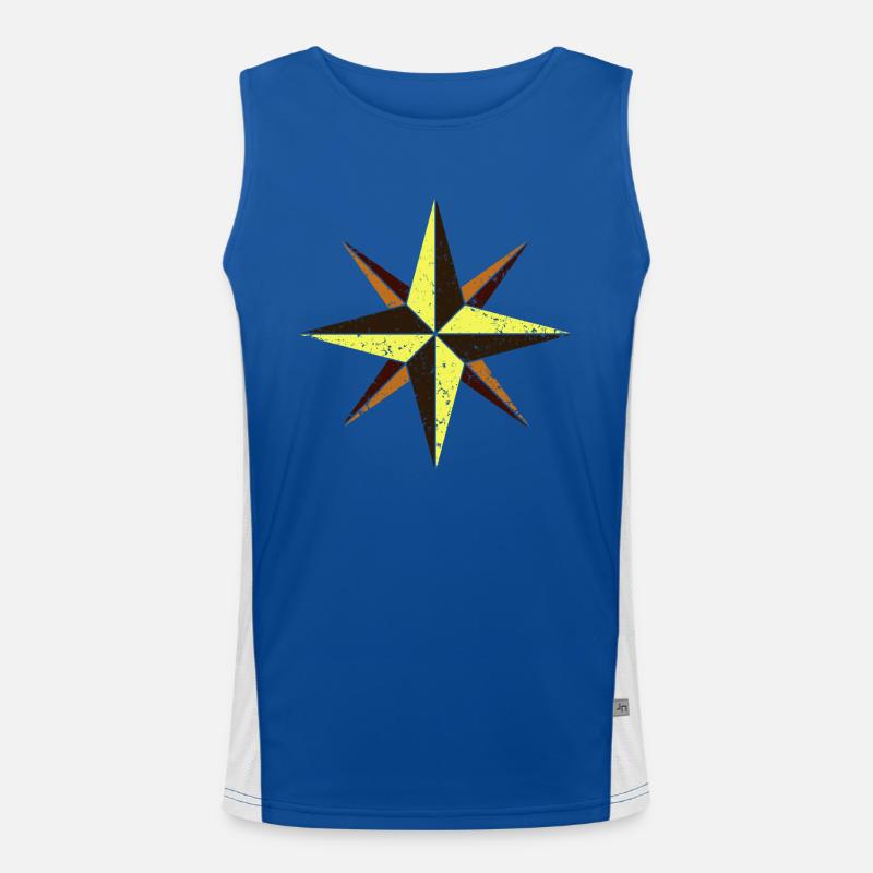 Compass Men's Functional Contrast Tank Top 