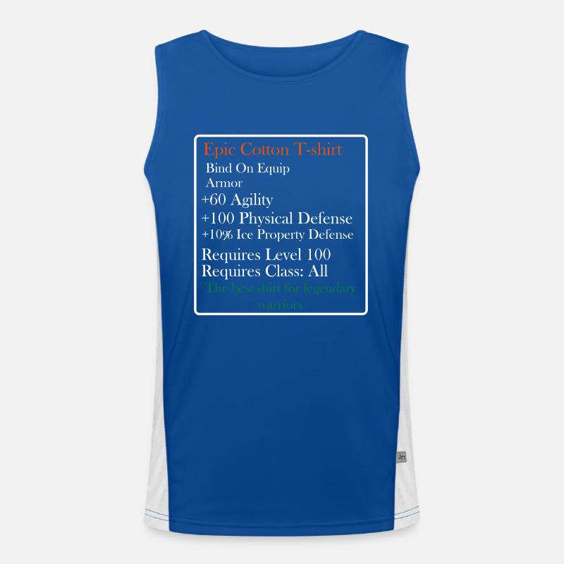 Poles rpg 1 Men's Functional Contrast Tank Top 