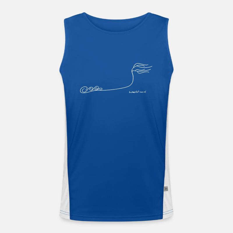 Weststrand Darß Men's Functional Contrast Tank Top 