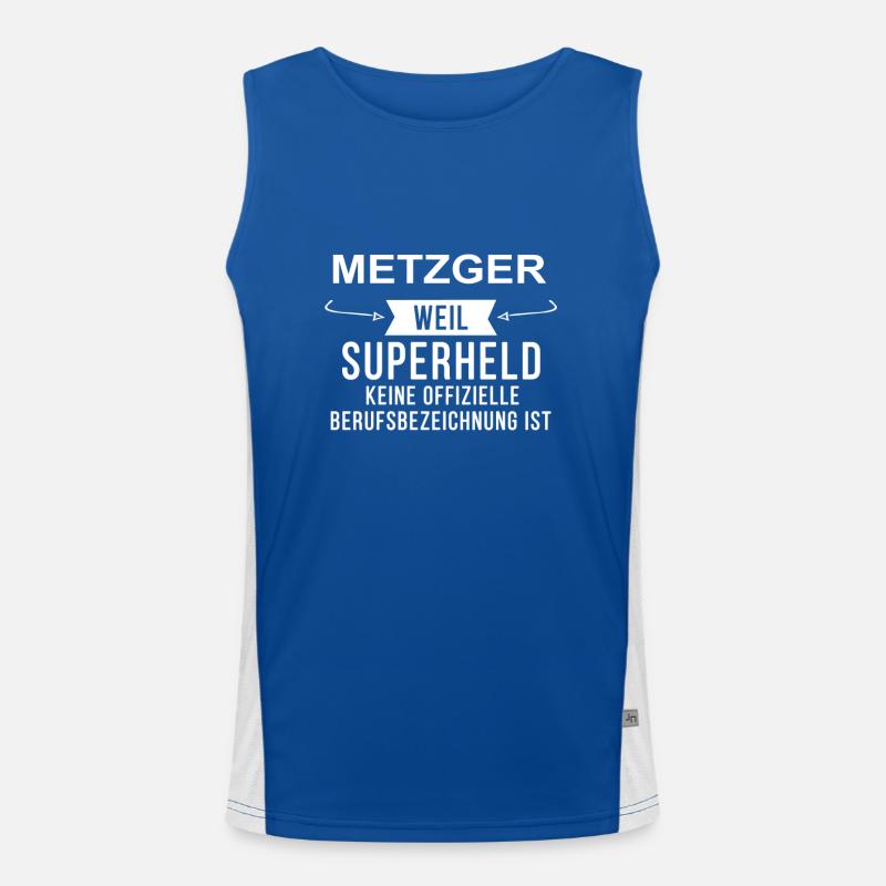 METZGER Funktionelles Kontrast-Tank Top für Männer 